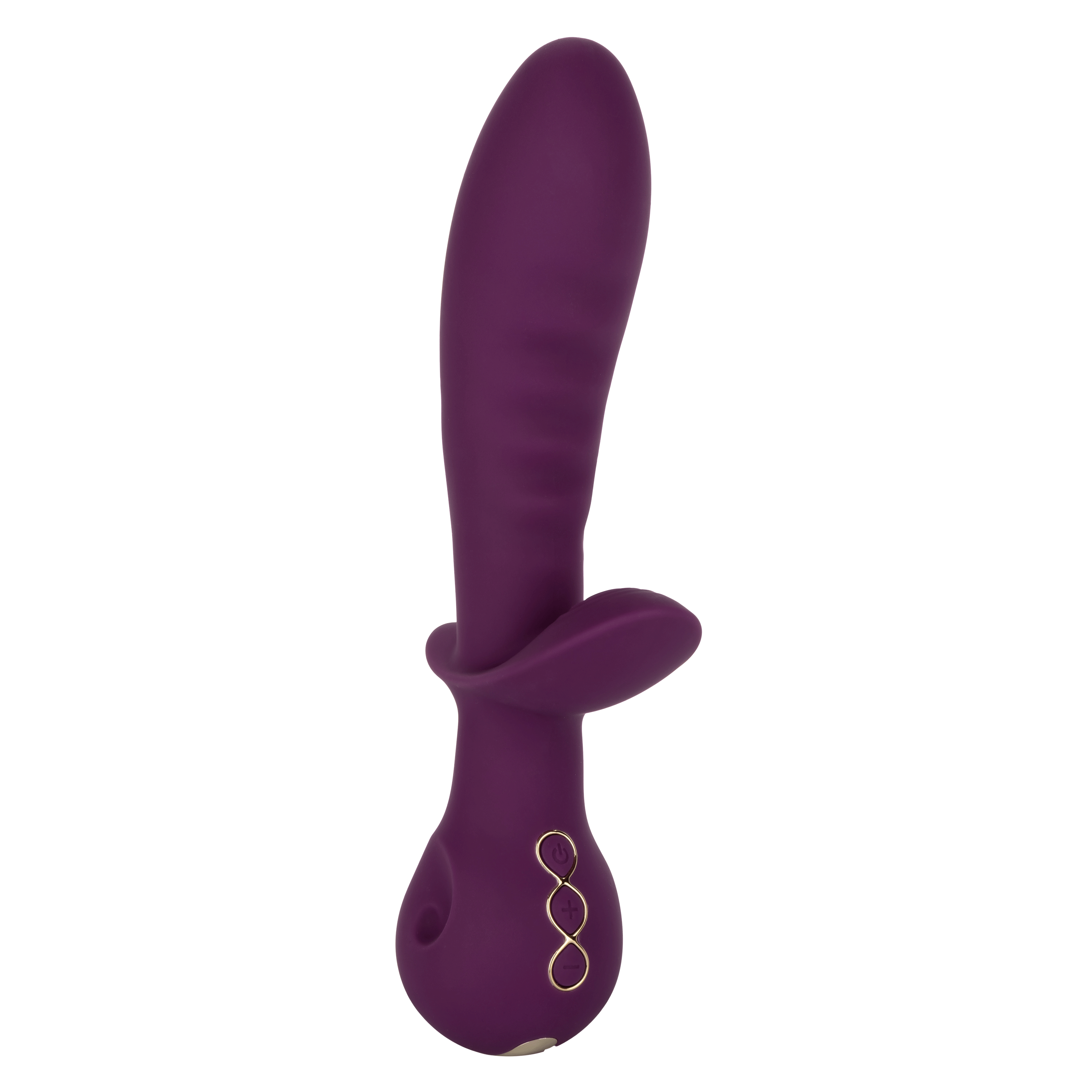 Obsession Lover Turbo-Charged Dual Vibrator in Purple with 10 Vibration Functions and Waterproof Silicone Design Vibrators - G Spot