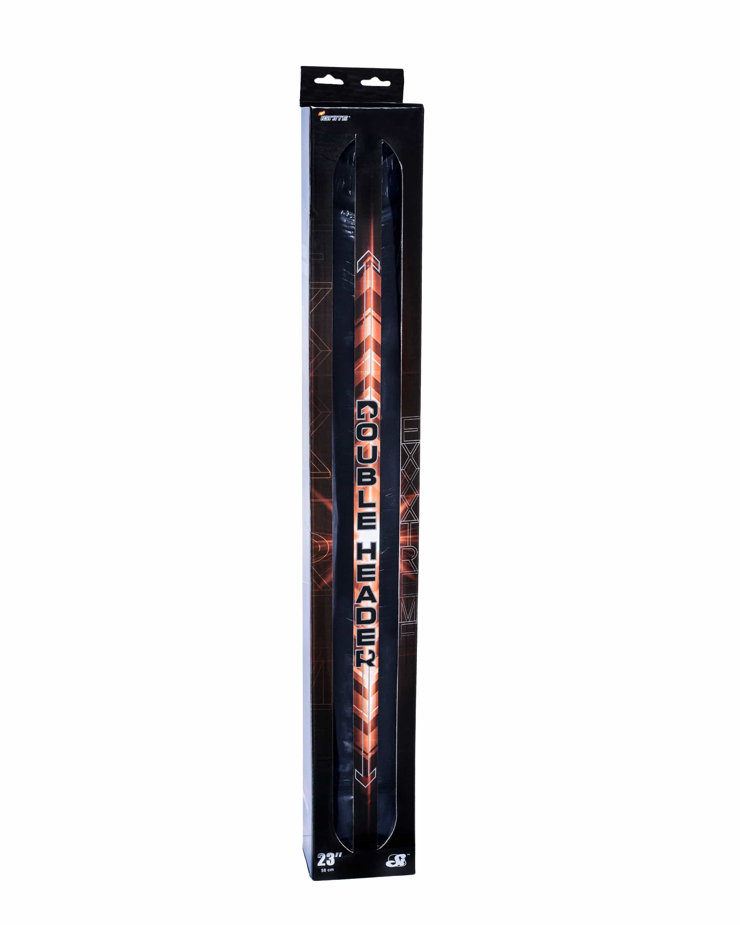Exxxtreme Double Dong 23in Black Realistic PVC 2.35in Double Dongs