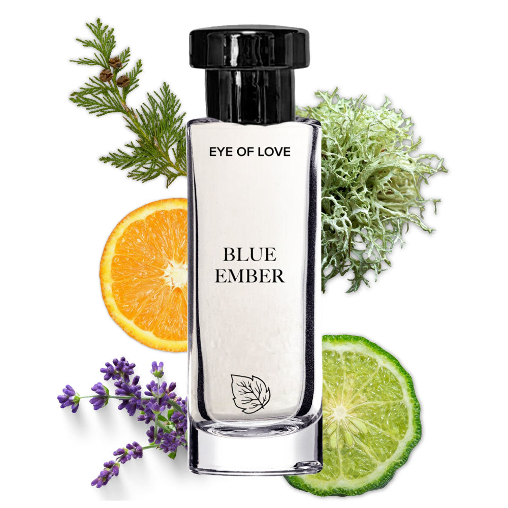 Eye of Love Blue Ember Cologne 30ml Citrus and Cedar Scented Pheromone Cologne for Men > Essentials > Aphrodisiacs
