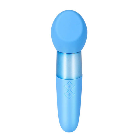 Rina Dual Motor Vibrator - Blue, 13cm Compact Design > Sex Toys > Mini Massagers