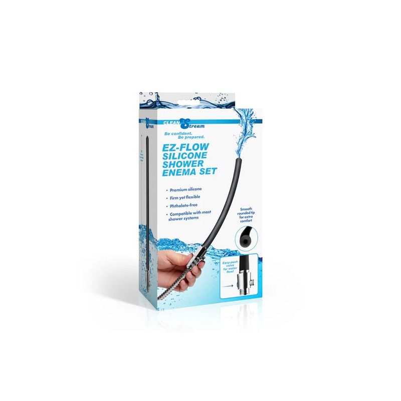 Ez Flow Silicone Shower Enema Set for Comfortable and Effective Cleaning Douches