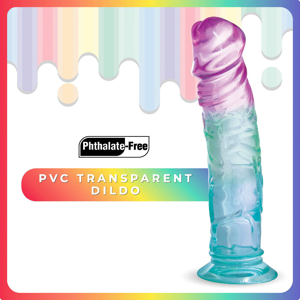 Jellido Clear – Realistic 18 cm Dildo with Strong Suction Cup Base Secondary image