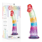 Jellido 16.5cm Dildo – Clear Dildo Coloured > Dildos > Realistic Dildos