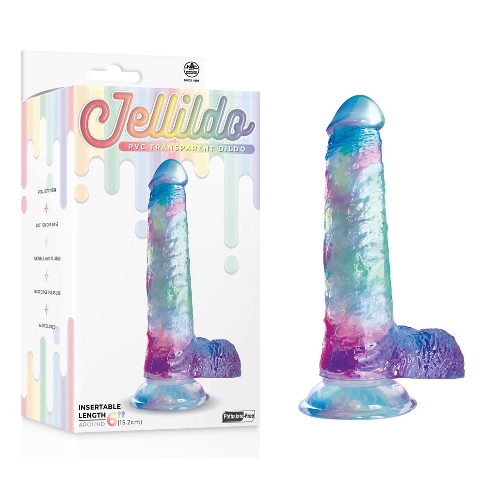 Jellido 15.2cm Clear Realistic Dildo Pleasure Device Secondary image