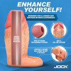 Jock Enhancers 1 Inch Silicone Penis Extension Sleeve Medium > Sex Toys For Men > Penis Sleeves