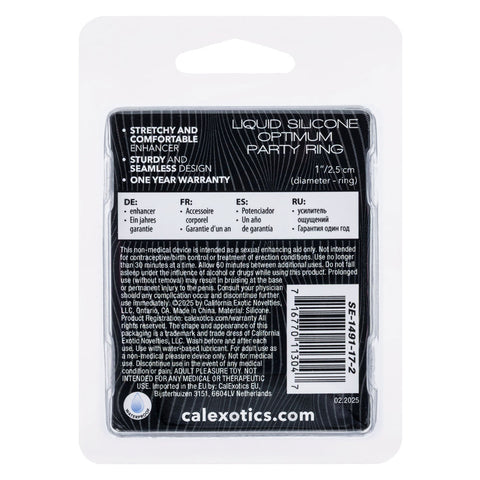 Alpha™ Liquid Silicone Optimum Party Ring Default Title COCK RINGS