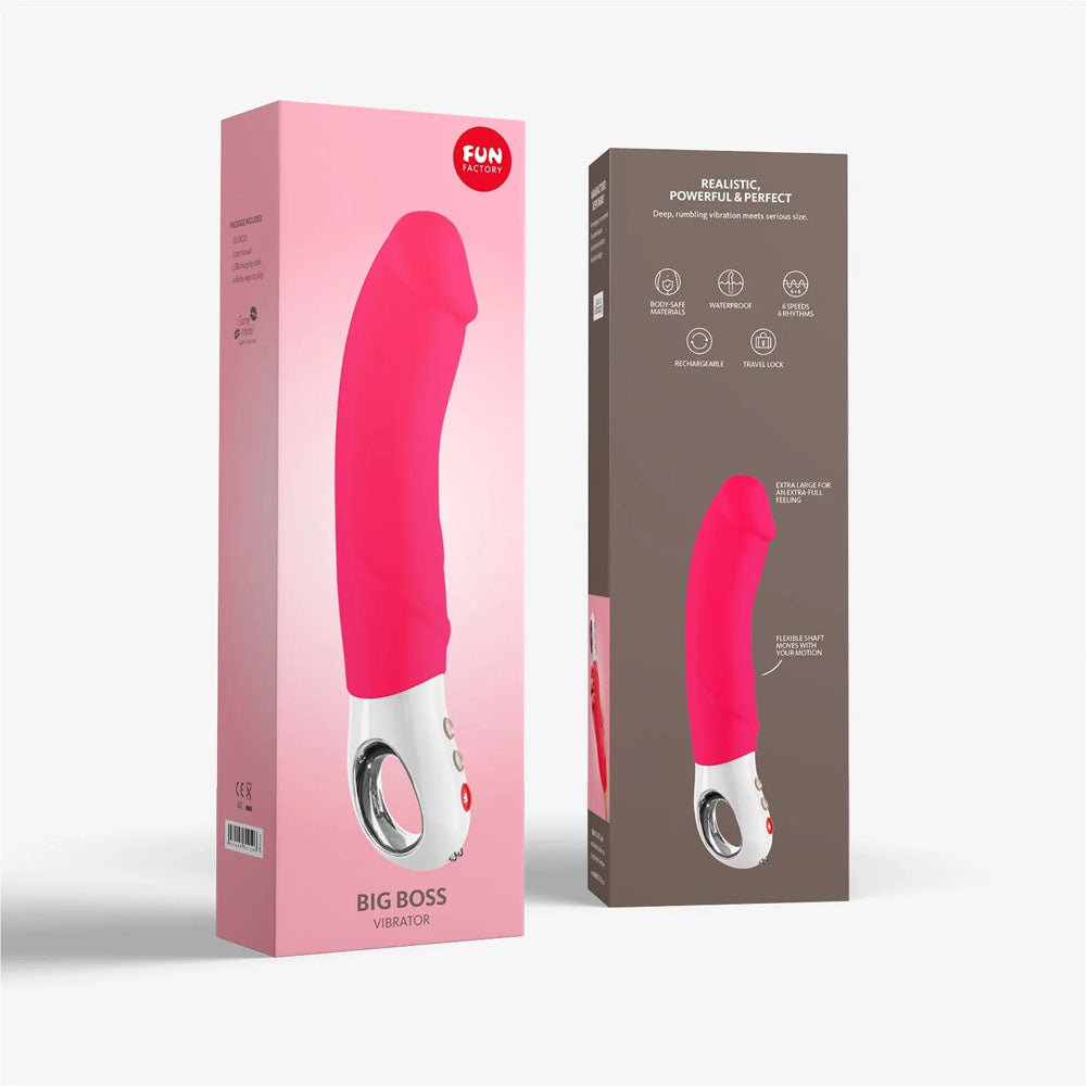 Fun Factory BIG BOSS - 23.5 cm USB Rechargeable Vibrator VIBRATORS-PREMIUM