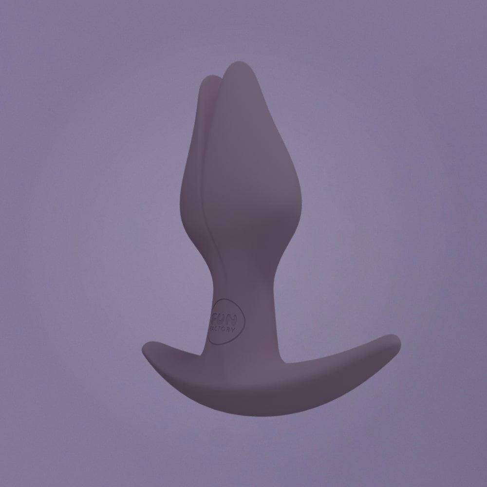 Fun Factory BOOTIE FEM Dark Taupe 8.5 cm Butt Plug for Women Butt Plugs