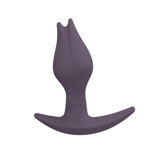 Fun Factory BOOTIE FEM dark taupe - Dark Taupe 8.5 cm Butt Plug for Women Purple ANAL TOYS-PREMIUM