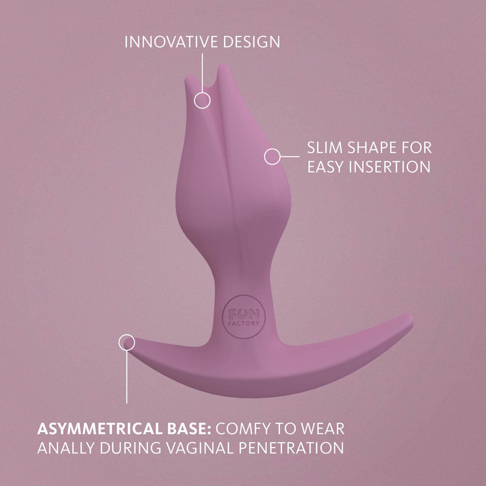 Fun Factory BOOTIE FEM rose - Rose 8.5 cm Butt Plug for Women ANAL TOYS-PREMIUM
