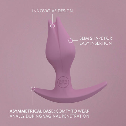 Fun Factory Bootie Fem Rose 8.5 cm Butt Plug for Women Butt Plugs
