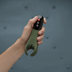 Fun Factory MANTA Moss 18 cm USB Rechargeable Couples Vibrator VIBRATORS-PREMIUM