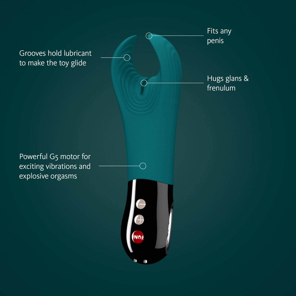 Fun Factory MANTA Deep Sea 18 cm USB Rechargeable Couples Vibrator VIBRATORS-PREMIUM
