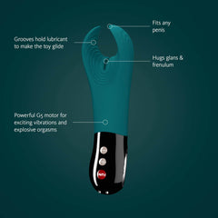 Fun Factory MANTA Deep Sea 18 cm USB Rechargeable Couples Vibrator VIBRATORS-PREMIUM