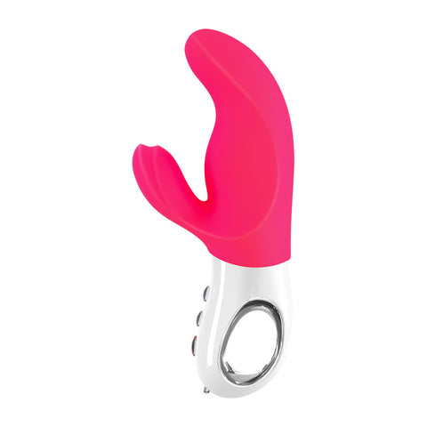 Fun Factory Miss Bi 17 cm USB Rechargeable Rabbit Vibrator in Pink VIBRATORS-PREMIUM