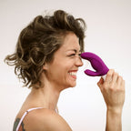 Fun Factory Miss Bi Grape 17 cm USB Rechargeable Rabbit Vibrator > Vibrators > Ladies > Rabbit