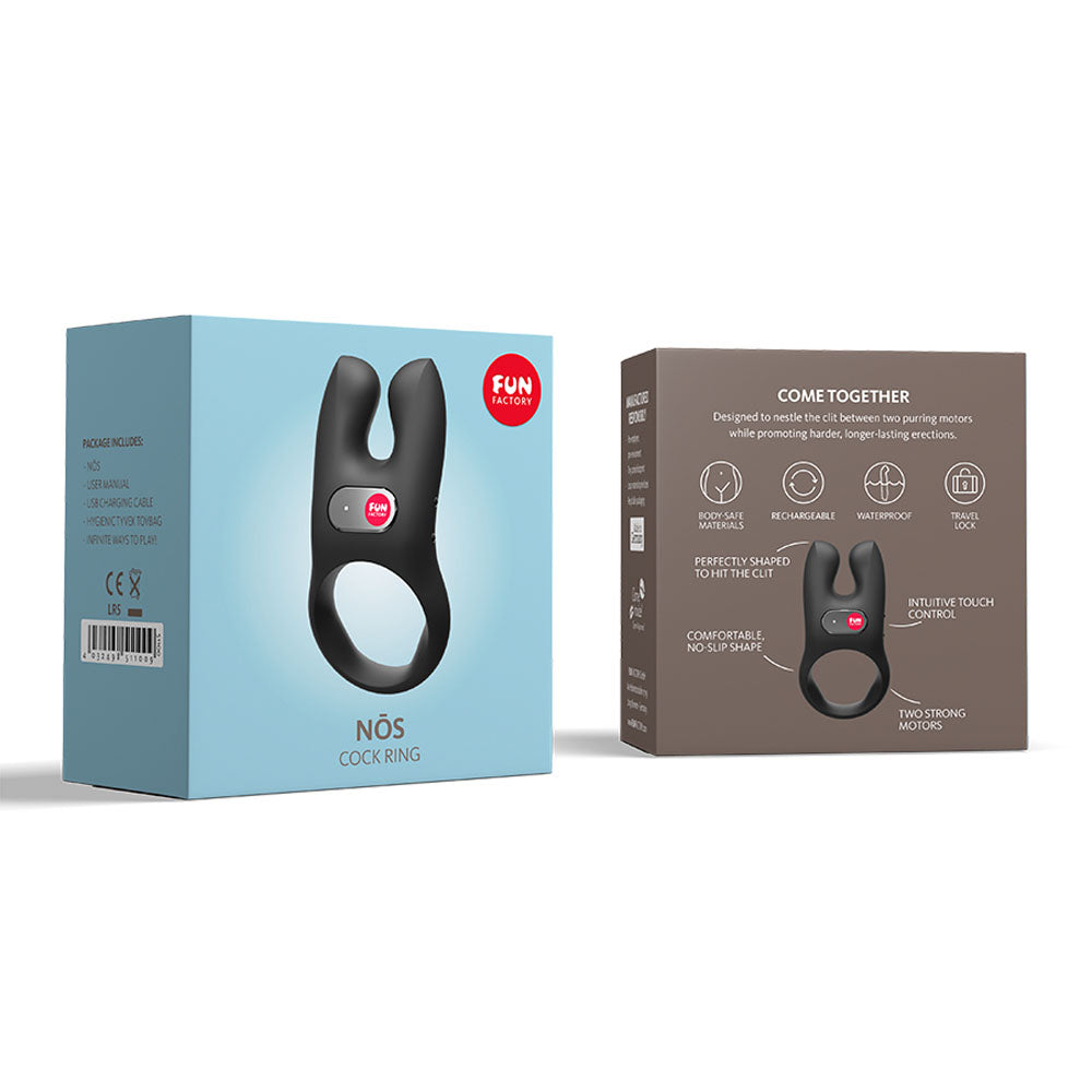 Fun Factory NOS - USB Rechargeable Vibrating Cock Ring COCK RINGS-PREMIUM