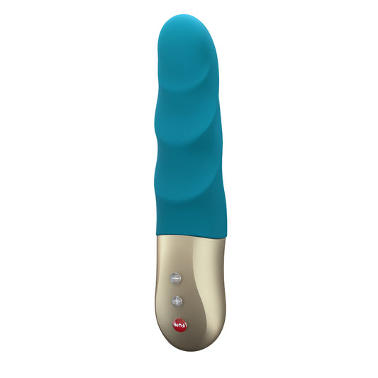 Fun Factory STRONIC PETITE deep sea - Deep Sea 17 cm USB Rechargeable Thrusting Vibrator Blue VIBRATORS-PREMIUM