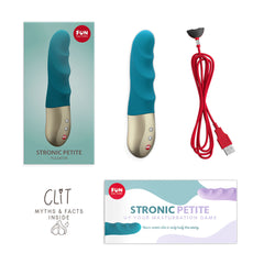 Fun Factory STRONIC PETITE Deep Sea 17 cm USB Rechargeable Vibrator VIBRATORS-PREMIUM