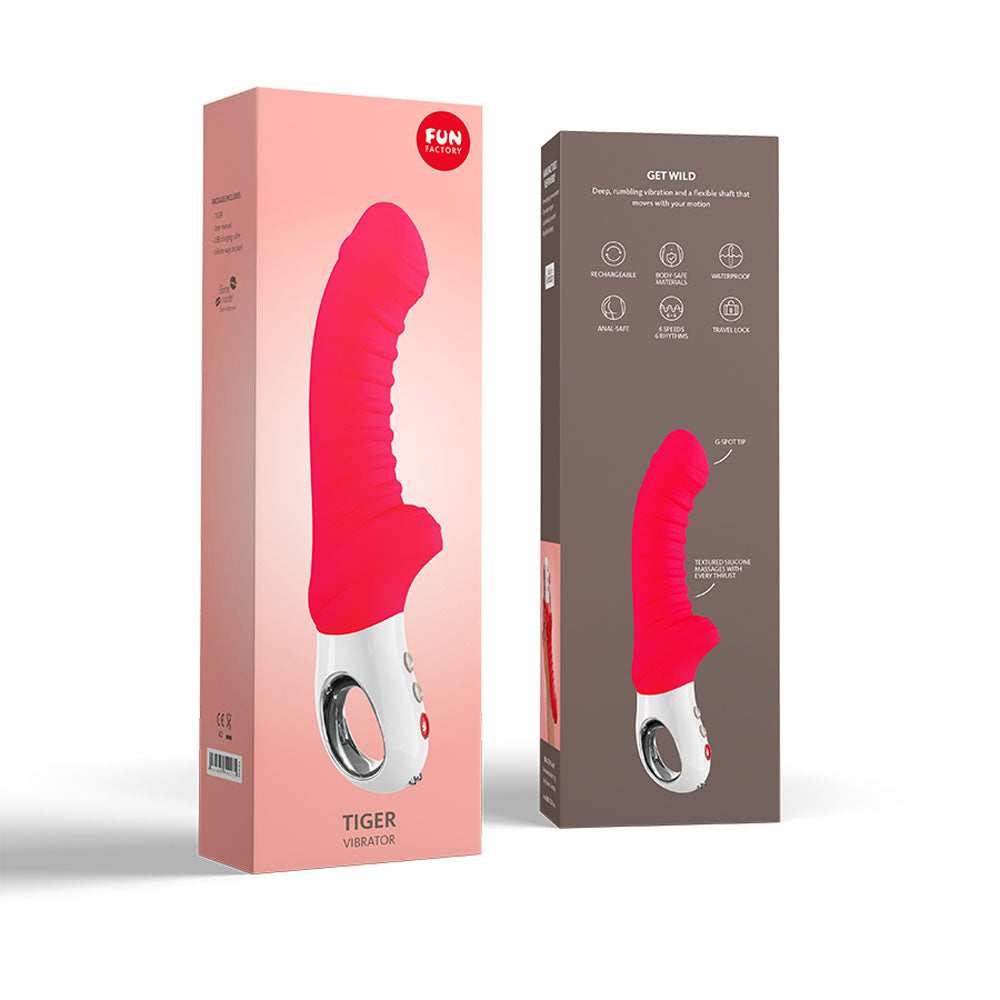 Fun Factory TIGER india - 22.3 USB Rechargeable Vibrator VIBRATORS-PREMIUM