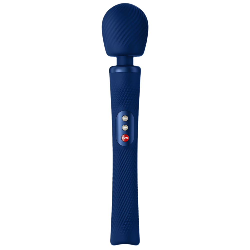 Fun Factory VIM Midnight 31.3 cm USB Rechargeable Massager Wand Blue VIBRATORS-PREMIUM