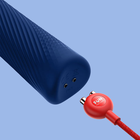 Fun Factory VIM Midnight 31.3 cm USB Rechargeable Massager Wand Electric Massager