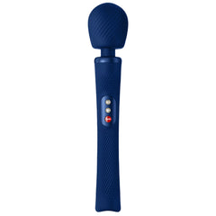 Fun Factory VIM Midnight 31.3 cm USB Rechargeable Massager Wand Blue VIBRATORS-PREMIUM