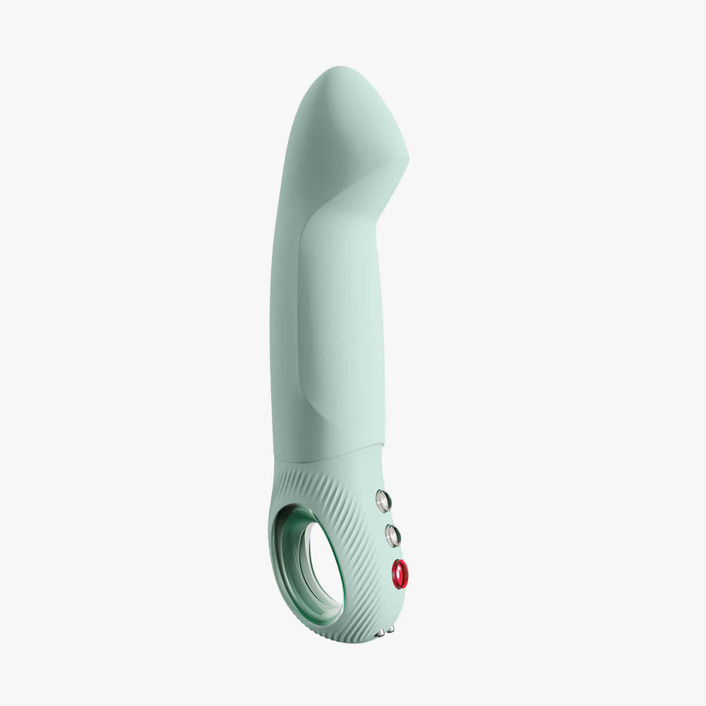 Fun Factory Stronic G Forte Mint 19 cm USB Rechargeable Thruster Green VIBRATORS-PREMIUM