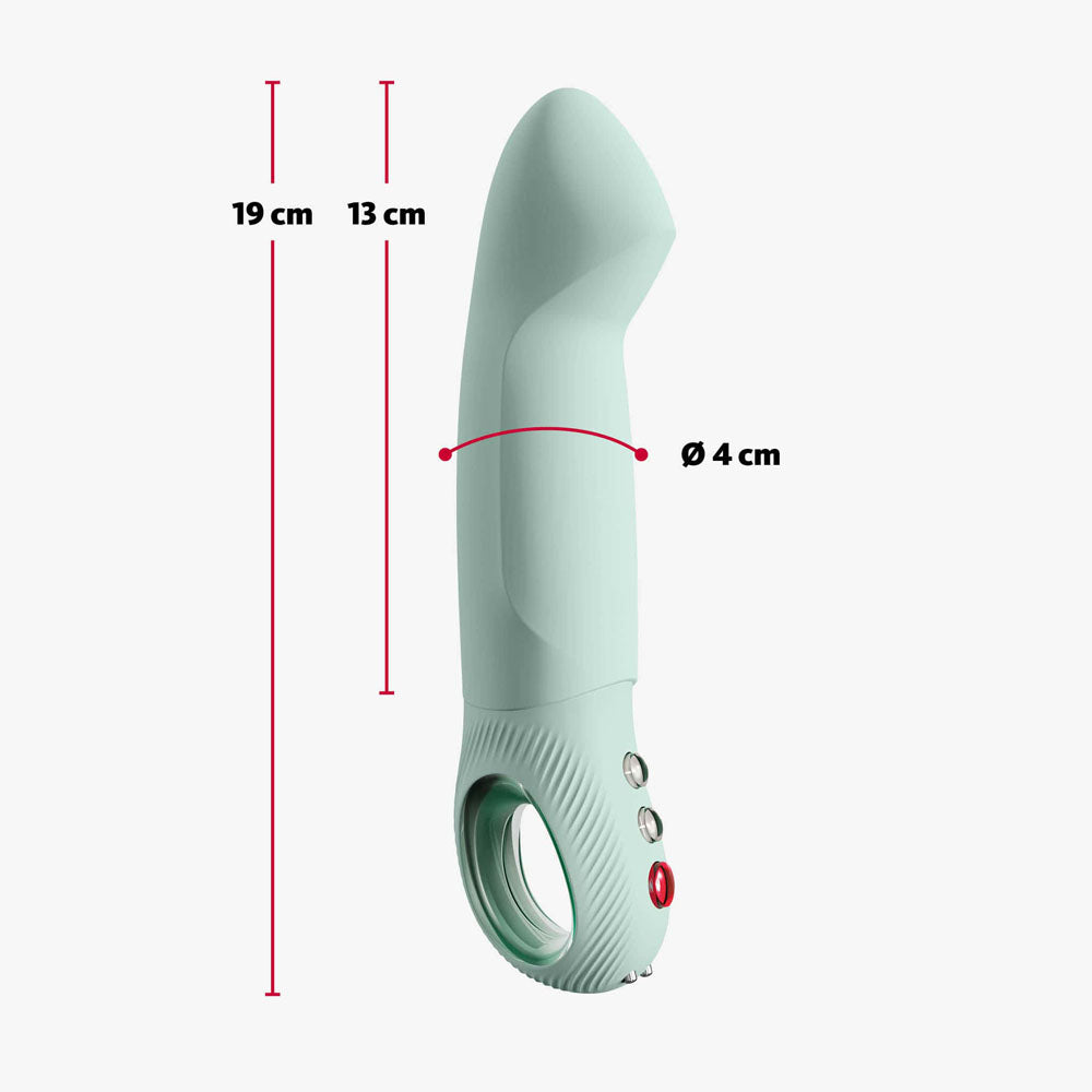 Fun Factory Stronic G Forte Mint 19 cm USB Rechargeable Thruster VIBRATORS-PREMIUM