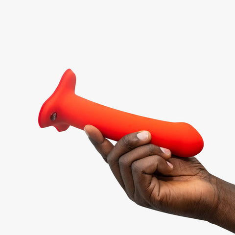 Fun Factory Magnum Flashy Coral 18.3 cm Dildo in Coral Orange Dongs Neutral