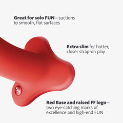 Fun Factory MAGNUM flashy coral - Coral Orange 18.3 cm Dildo DONGS-PREMIUM