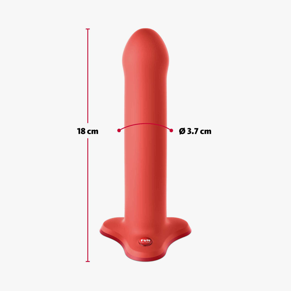 Fun Factory MAGNUM flashy coral - Coral Orange 18.3 cm Dildo DONGS-PREMIUM