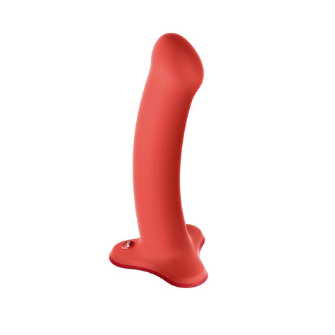 Fun Factory Magnum Flashy Coral 18.3 cm Dildo in Coral Orange Coral Dongs Neutral