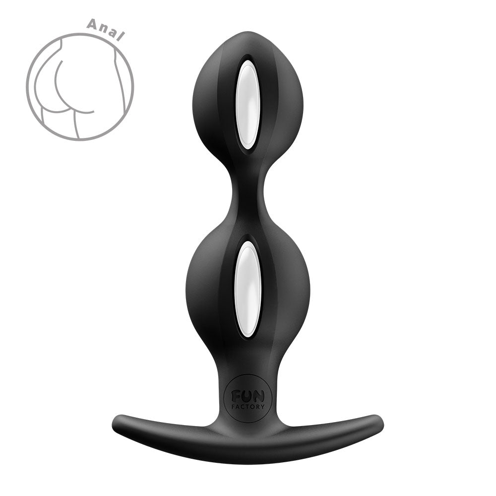 Fun Factory B Balls Duo – Weighted 13 cm Kegel Balls Pelvic Floor Trainer > Sex Toys For Ladies > Kegel Exercise