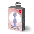 Fun Factory B Balls Duo weighted anal balls butt plug Purple