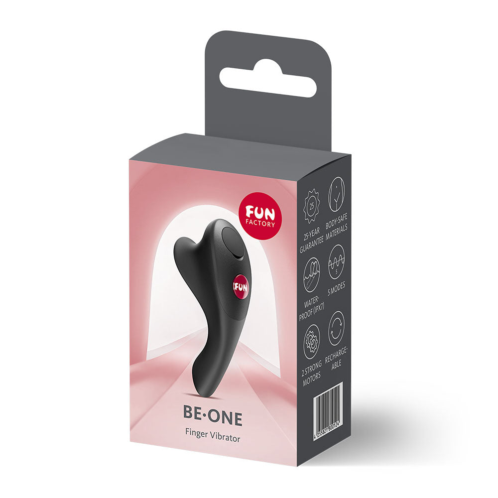 Fun Factory Be-One – USB-C Rechargeable Finger Stimulator 7.4 cm Vibrator > Vibrators > Finger Vibrators