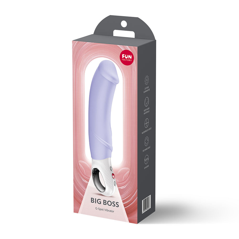 Fun Factory Big Boss – 22.9 cm USB-C Silicone Vibrator > Vibrators > Standard Vibrators