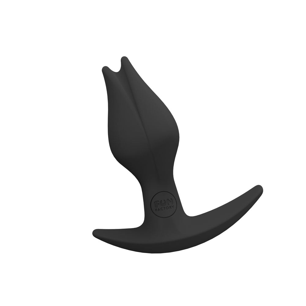 Fun Factory Bootie Fem – Slim 8.5 cm Silicone Butt Plug - Black Black > Anal Range > Butt Plugs