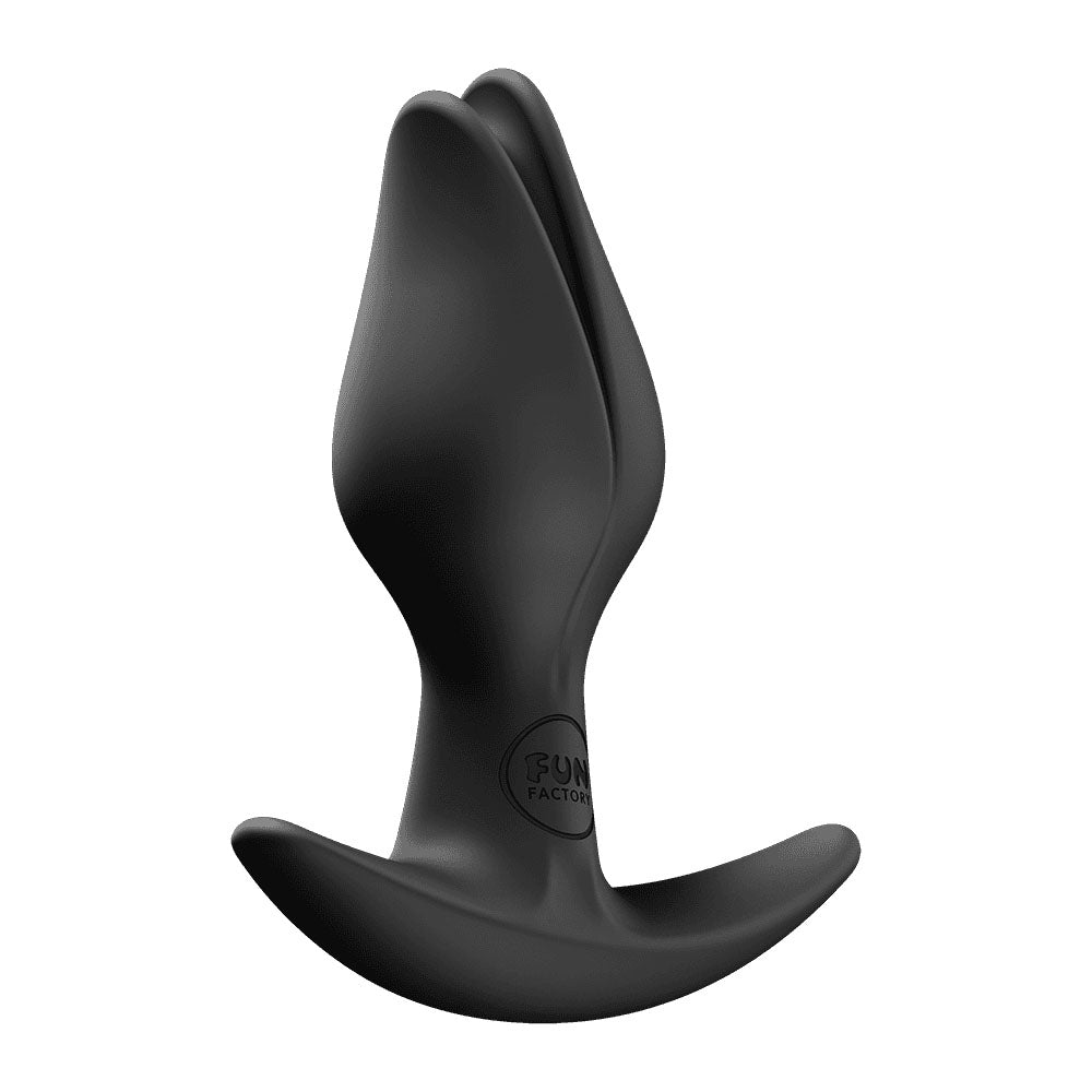 Fun Factory Bootie Fem – Slim 8.5 cm Silicone Butt Plug - Black > Anal Range > Butt Plugs