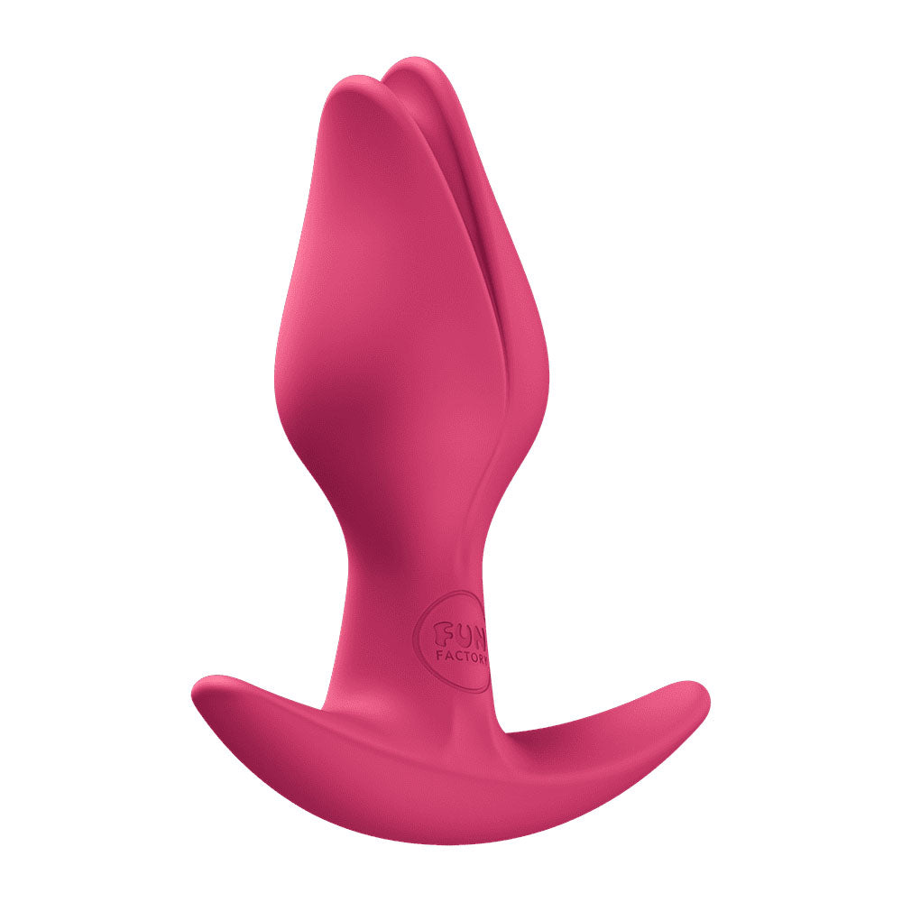 Fun Factory Bootie Fem – Slim 8.5 cm Silicone Butt Plug - Red > Anal Range > Butt Plugs