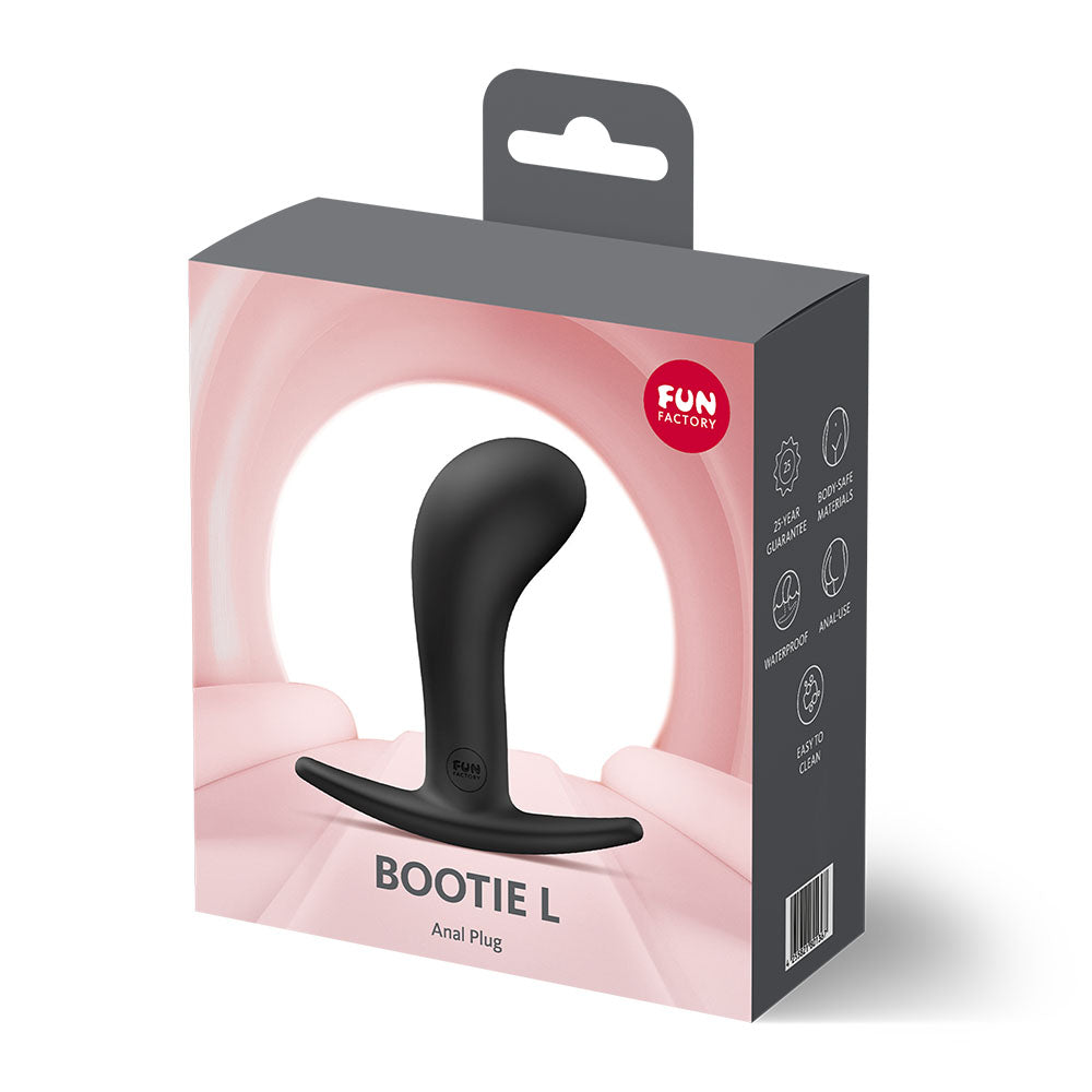Fun Factory Bootie L – Silicone 10.9 cm Length 3.8 cm Diameter Anal Plug > Anal Range > Butt Plugs
