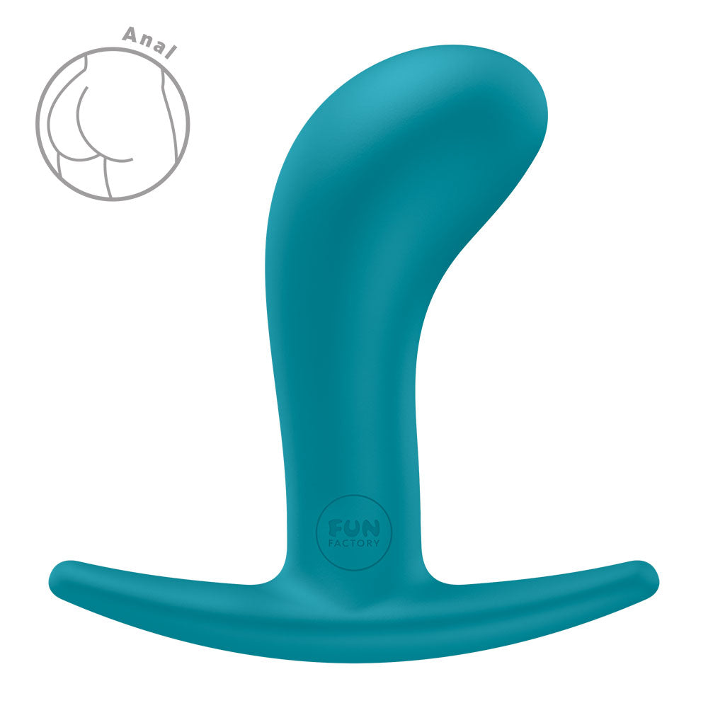 Fun Factory Bootie M (Aquamarine) – Medium 9.4 cm Butt Plug > Anal Range > Butt Plugs