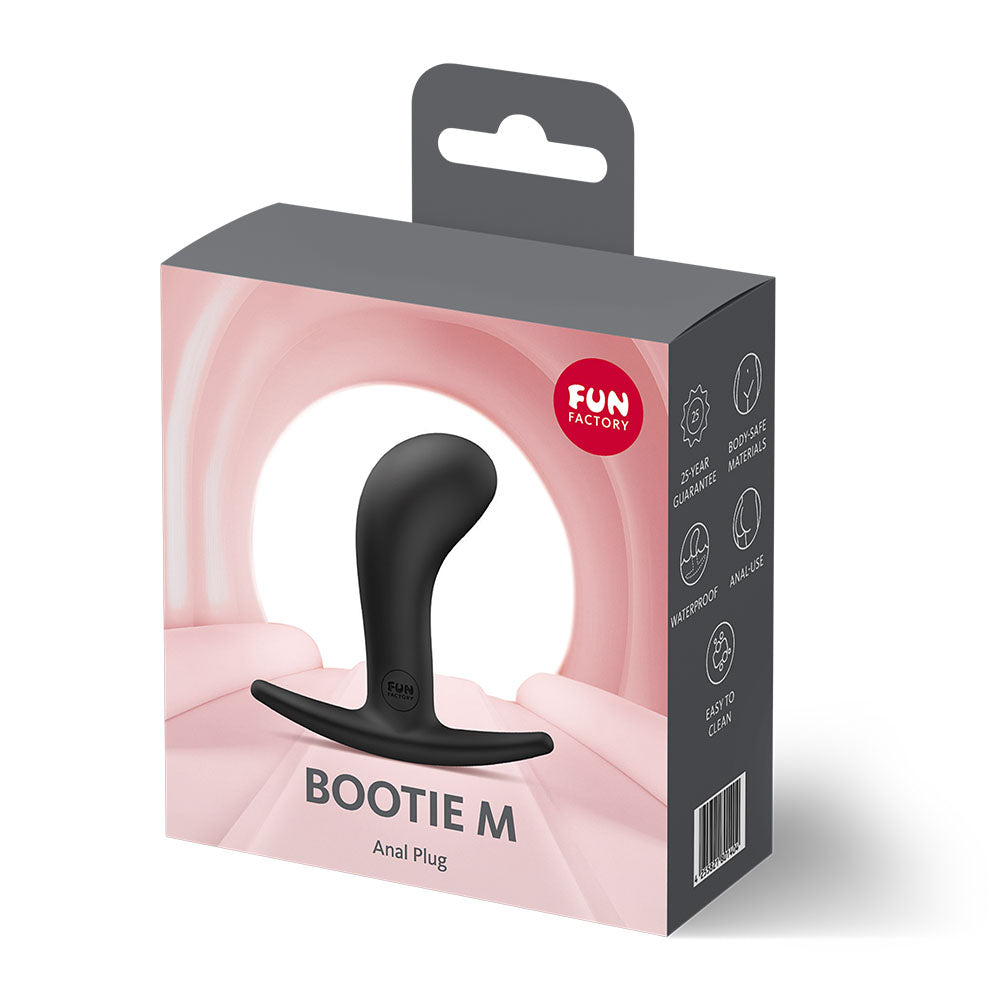 Fun Factory Bootie Medium 9.4 cm Length 3.6 cm Diameter Butt Plug > Anal Range > Butt Plugs