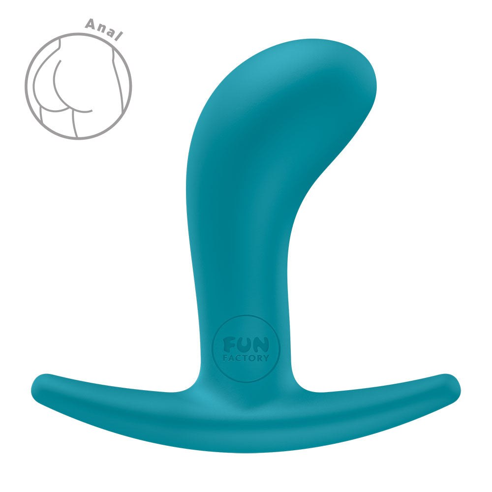 Fun Factory Bootie S (Aquamarine) – 7.9 cm Small Butt Plug > Anal Range > Butt Plugs