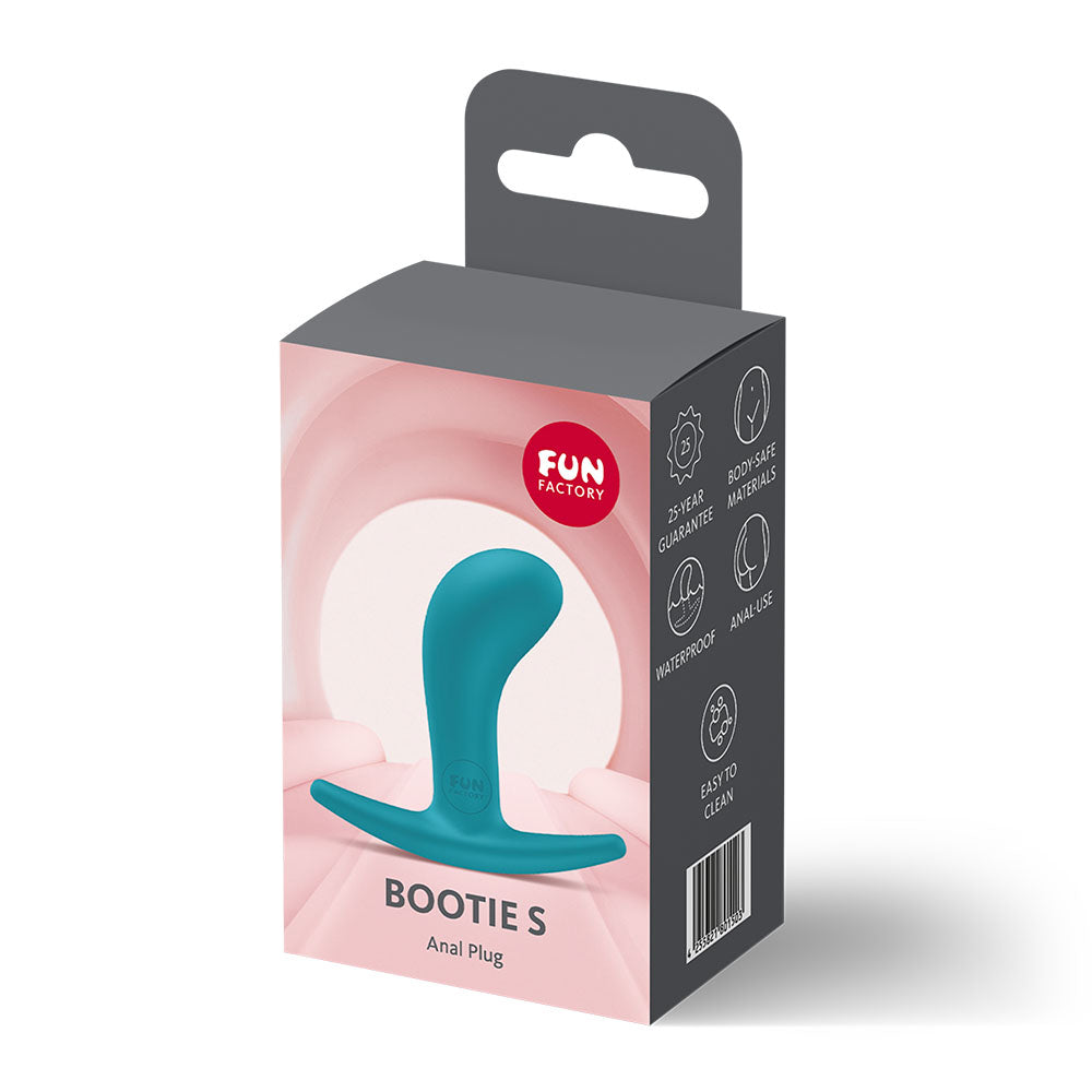 Fun Factory Bootie S (Aquamarine) – 7.9 cm Small Butt Plug > Anal Range > Butt Plugs