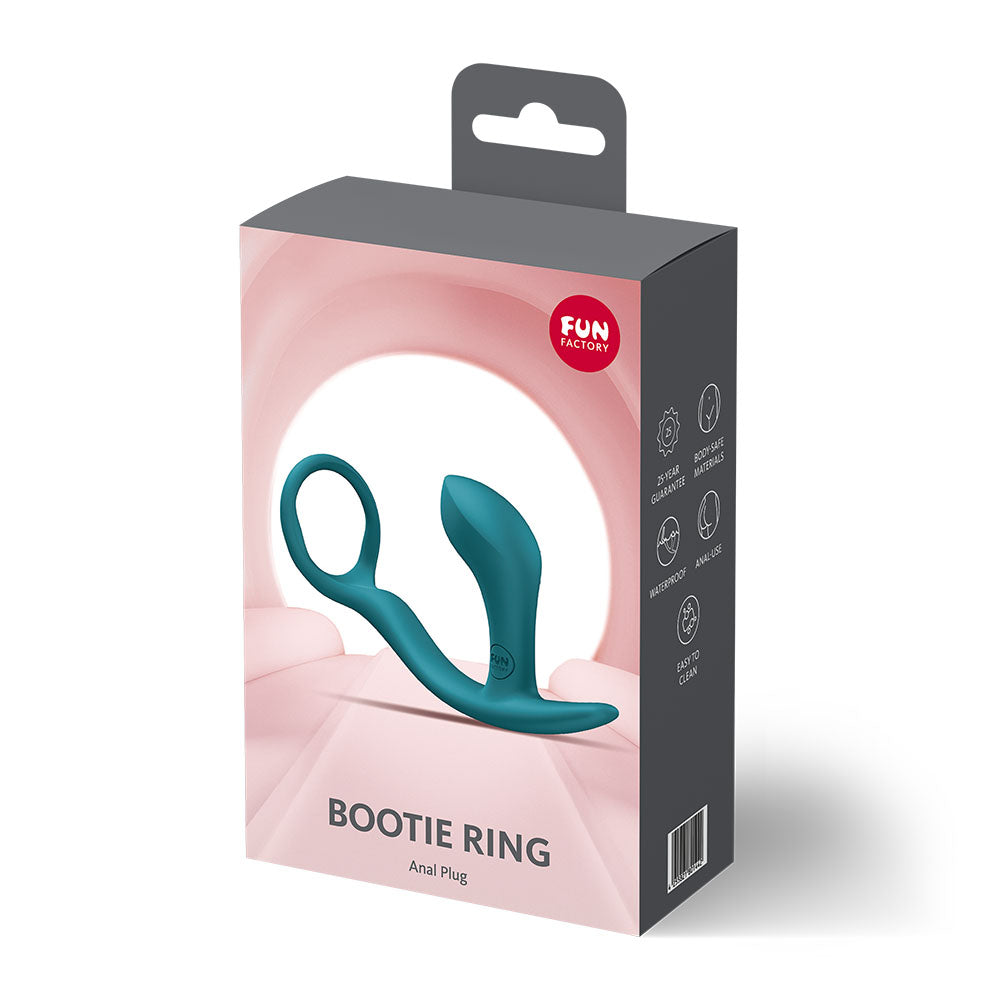 Fun Factory Bootie Ring – Silicone 14.7 cm Anal Plug with Cock Ring > Anal Range > Butt Plugs