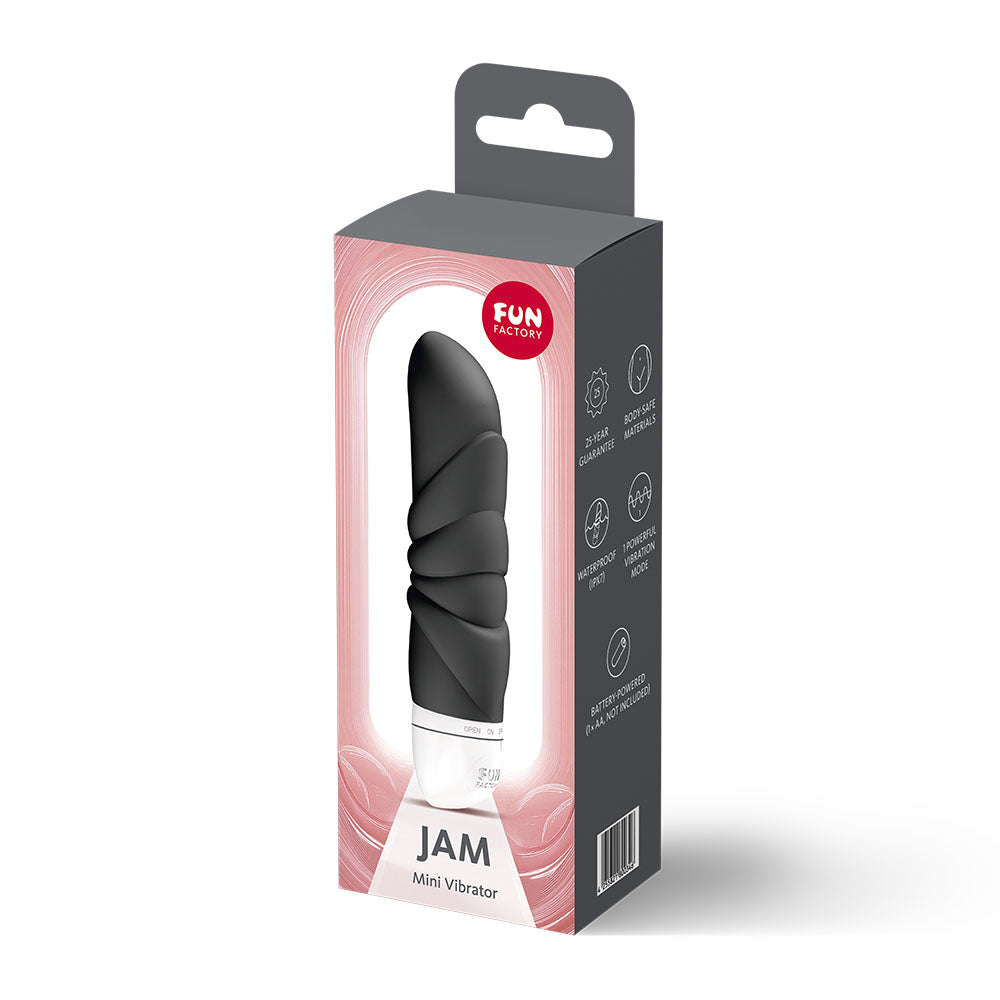 Fun Factory Jam – Compact 12.2 cm Mini Vibrator > Vibrators > Mini Vibrators