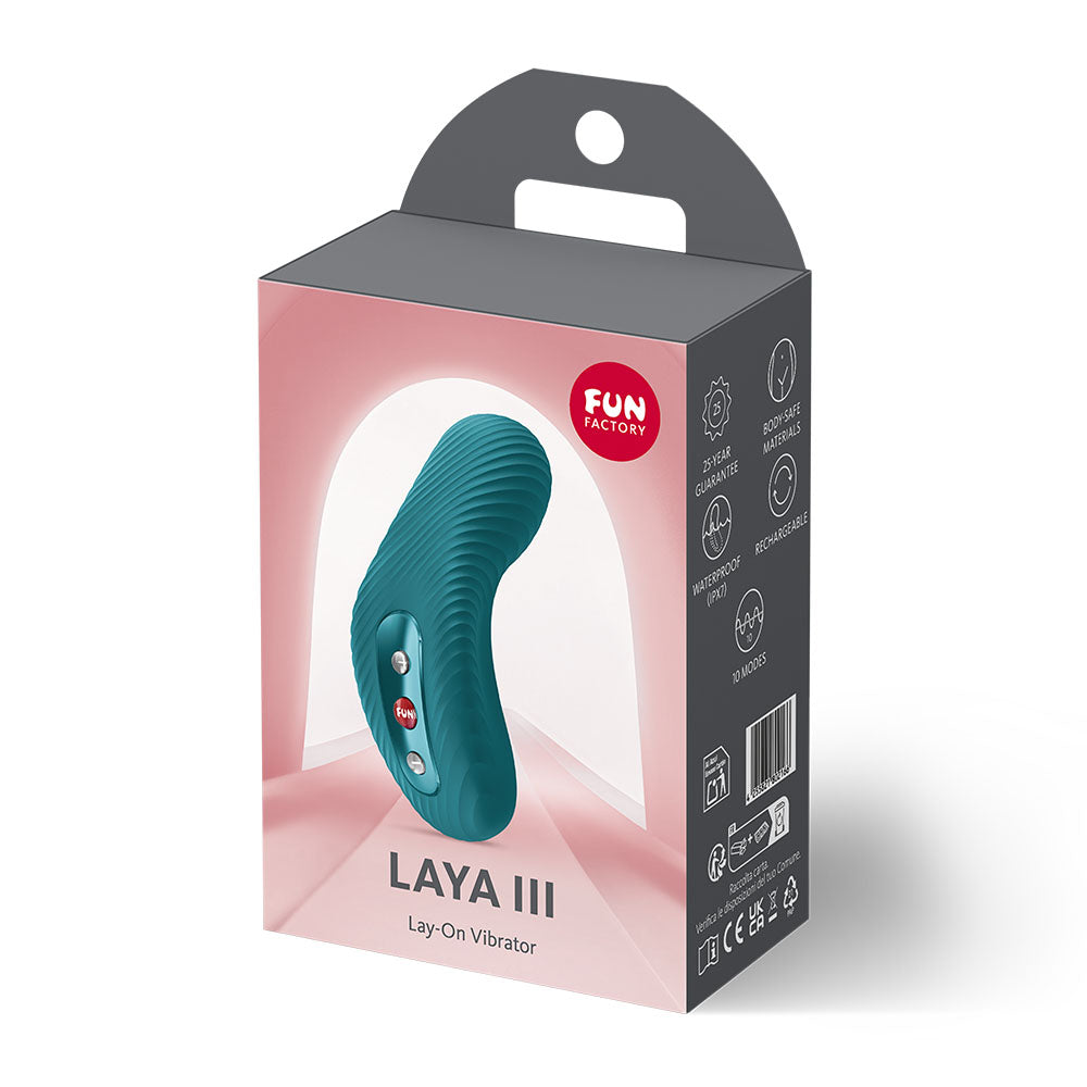 Fun Factory LAYA III USB-C Rechargeable Clitoral Stimulator > Sex Toys For Ladies > Clitoral Vibrators and Stimulators