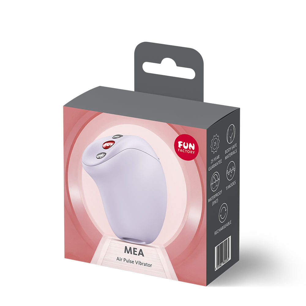 Fun Factory MEA USB Rechargeable Air Pulse Clitoral Stimulator > Sex Toys For Ladies > Air Pulsation