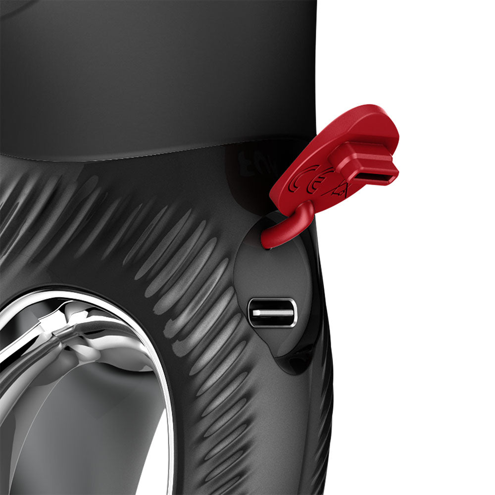 Miss Bi (Black) – Waterproof Dual Rabbit Vibrator > Vibrators > Ladies > Rabbit